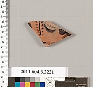 Terracotta fragment of a kylix (drinking cup) by Unknown Artist