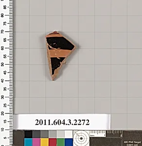 Terracotta fragment of a kylix (drinking cup) by Unknown Artist