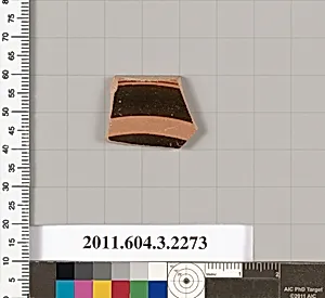 Terracotta fragment of a kylix (drinking cup) by Unknown Artist