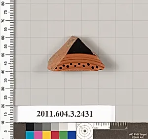 Terracotta fragment of a kylix (drinking cup) by Unknown Artist