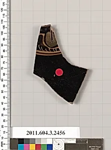 Terracotta fragment of a kylix (drinking cup) by Unknown Artist