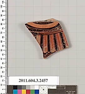 Terracotta fragment of a kylix (drinking cup) by Unknown Artist