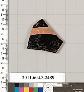Terracotta fragment of a kylix (drinking cup) by Unknown Artist