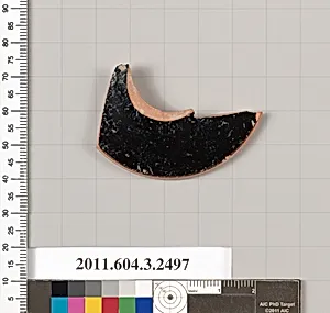 Terracotta fragment of a kylix (drinking cup) by Unknown Artist
