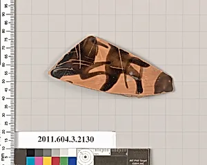 Terracotta fragment of a kylix (drinking cup) by Unknown Artist