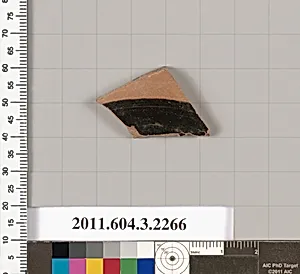 Terracotta fragment of a kylix (drinking cup) by Unknown Artist