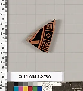 Terracotta fragment of a kylix (drinking cup) by Unknown Artist