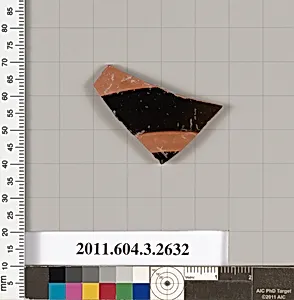Terracotta fragment of a kylix (drinking cup) by Unknown Artist