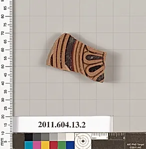 Terracotta fragment of a kylix (drinking cup) by Unknown Artist