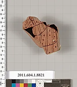 Terracotta fragment of a kylix (drinking cup) by Unknown Artist