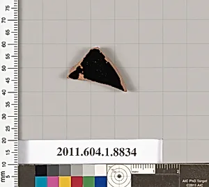 Terracotta fragment of a kylix (drinking cup) by Unknown Artist