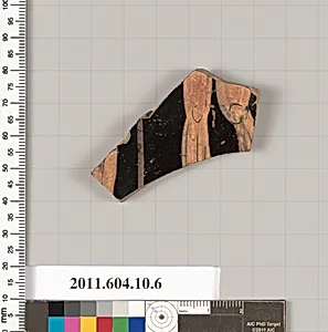 Terracotta fragment of a kylix (drinking cup) by Unknown Artist