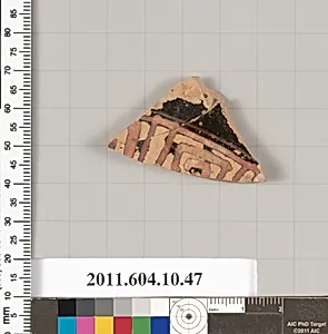 Terracotta fragment of a kylix (drinking cup) by Unknown Artist