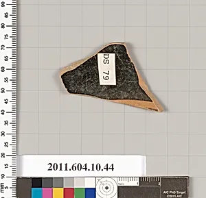 Terracotta fragment of a kylix (drinking cup) by Unknown Artist