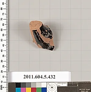 Terracotta fragment of a kylix (drinking cup) by Unknown Artist