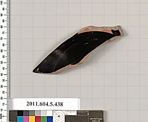 Terracotta fragment of a kylix (drinking cup) by Unknown Artist