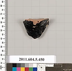 Terracotta fragment of a kylix (drinking cup) by Unknown Artist