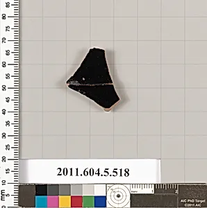 Terracotta fragment of a kylix (drinking cup) by Unknown Artist