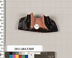 Terracotta fragment of a kylix (drinking cup) by Unknown Artist