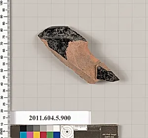 Terracotta fragment of a kylix (drinking cup) by Unknown Artist