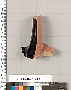 Terracotta fragment of a kylix (drinking cup) by Unknown Artist