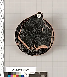 Terracotta fragment of a kylix (drinking cup) by Unknown Artist