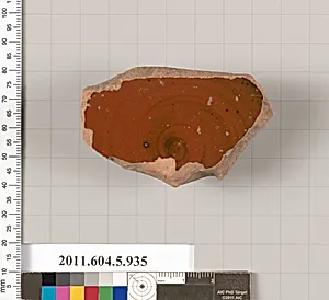 Terracotta fragment of a kylix (drinking cup) by Unknown Artist