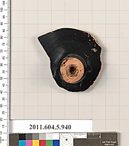 Terracotta fragment of a kylix (drinking cup) by Unknown Artist