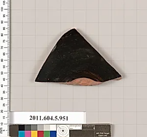 Terracotta fragment of a kylix (drinking cup) by Unknown Artist