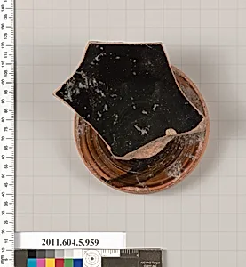 Terracotta fragment of a kylix (drinking cup) by Unknown Artist