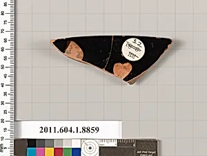 Terracotta fragment of a kylix (drinking cup) by Unknown Artist
