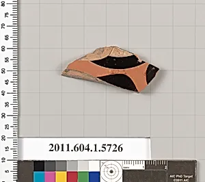 Terracotta fragment of a kylix: eye-cup (drinking cup) by Unknown Artist