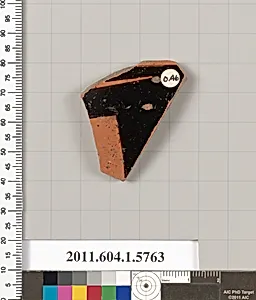 Terracotta fragment of a kylix: eye-cup (drinking cup) by Unknown Artist