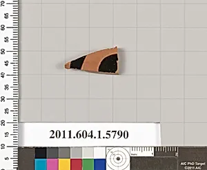 Terracotta fragment of a kylix: eye-cup (drinking cup) by Unknown Artist