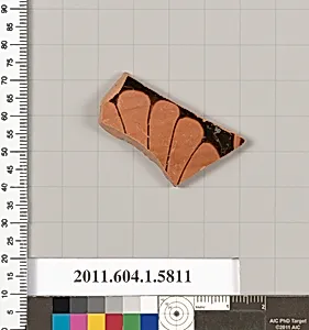 Terracotta fragment of a kylix: eye-cup (drinking cup) by Unknown Artist