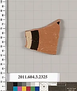 Terracotta fragment of a kylix: eye-cup (drinking cup) by Unknown Artist