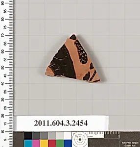 Terracotta fragment of a kylix: eye-cup (drinking cup) by Unknown Artist