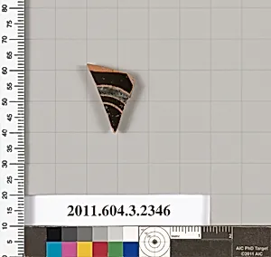 Terracotta fragment of a kylix: eye-cup (drinking cup) by Unknown Artist