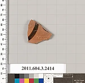 Terracotta fragment of a kylix: eye-cup (drinking cup) by Unknown Artist