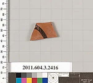 Terracotta fragment of a kylix: eye-cup (drinking cup) by Unknown Artist