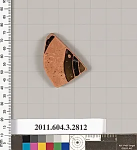 Terracotta fragment of a kylix: eye-cup (drinking cup) by Unknown Artist