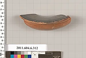Terracotta fragment of a lamp