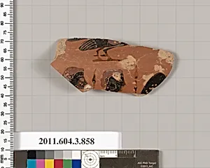 Terracotta fragment of a lekythos (oil flask) by Unknown Artist