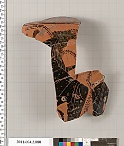 Terracotta fragment of a lekythos (oil flask) by Unknown Artist