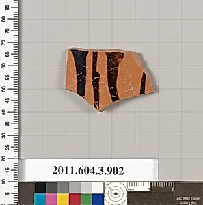 Terracotta fragment of a lekythos (oil flask) by Unknown Artist