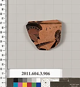 Terracotta fragment of a lekythos (oil flask) by Unknown Artist