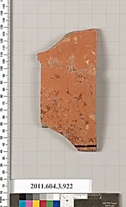 Terracotta fragment of a lekythos (oil flask)