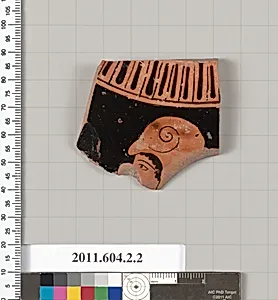 Terracotta fragment of a neck-amphora (jar)