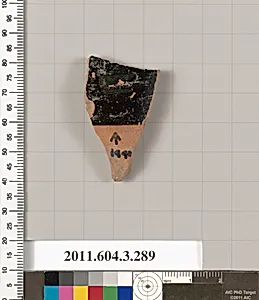 Terracotta fragment of a neck-amphora (jar) by Unknown Artist
