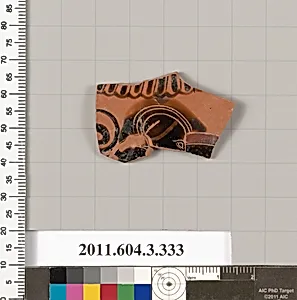 Terracotta fragment of a neck-amphora (jar) by Unknown Artist
